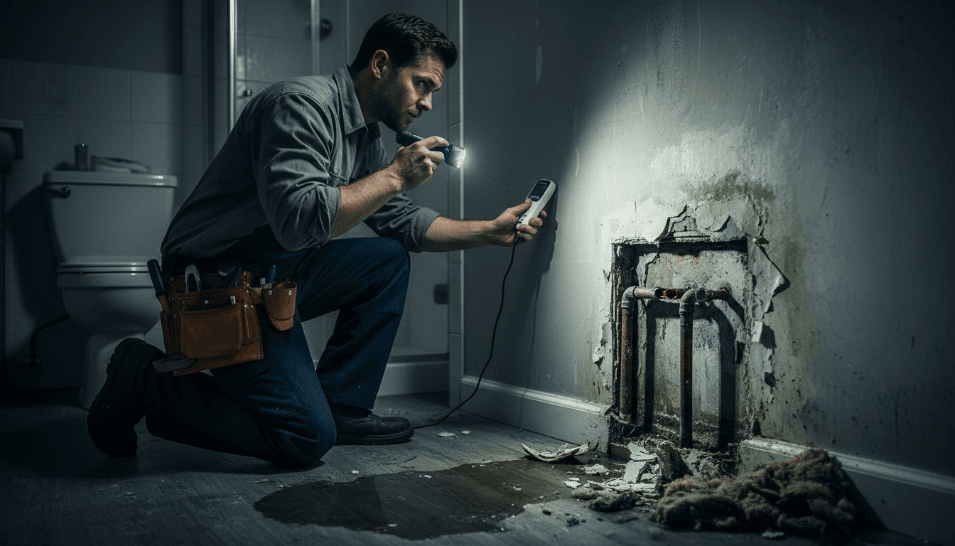 Burst pipe restoration